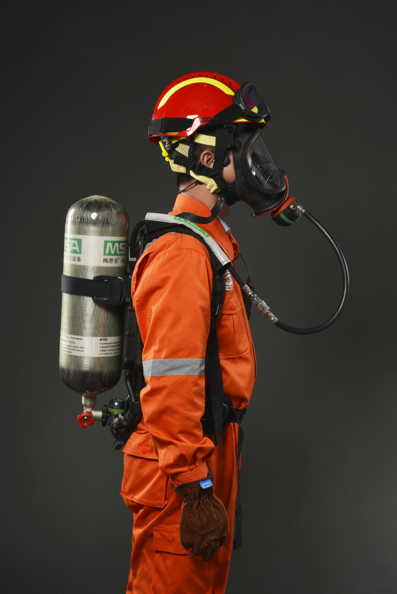 梅思安 10164320 F2 XTREM救援头盔 红色（项目型）
