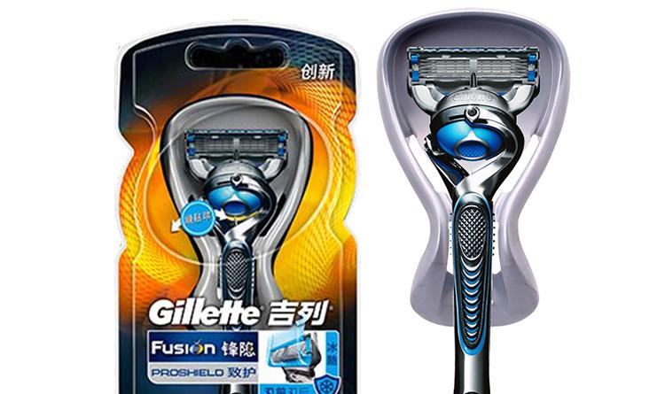 吉列gillette 锋隐致顺手动剃须刀(1刀架 1刀头)