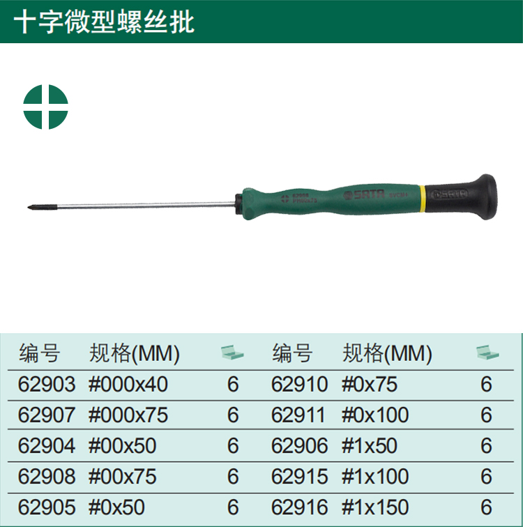 世达62908螺丝刀(十字带绝缘护套）