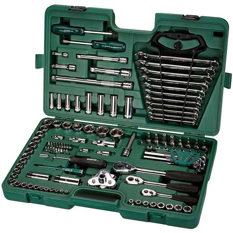 世达工具 09014A 120+1件6.3*10*12.5MM系列汽车维修综合组套
