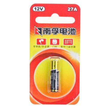 南孚 碱性电池，27A 12V 单位：粒