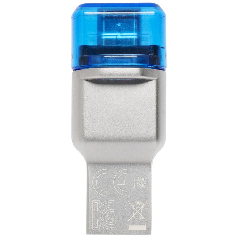 金士顿读卡器， USB 3.1 TF（Micro SD）双接口读卡器（FCR-ML3C）