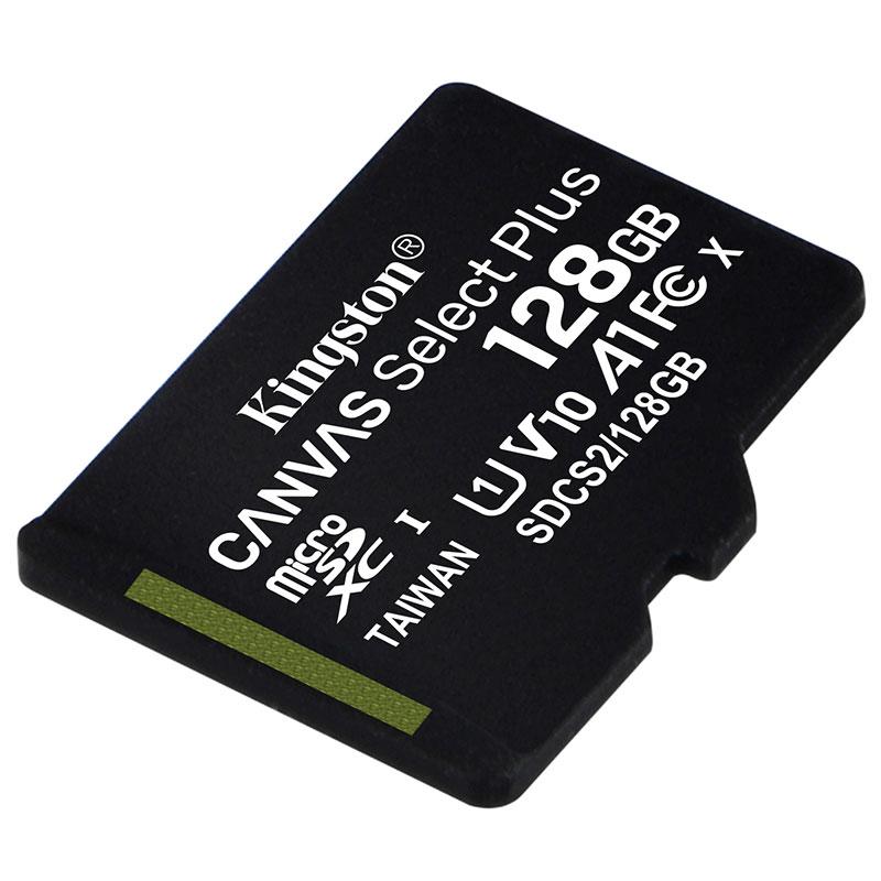 金士顿存储卡，SDCS2 128GB 读速100MB/s U1 A1 V10 TF（MicroSD）存储卡 高品质拍摄