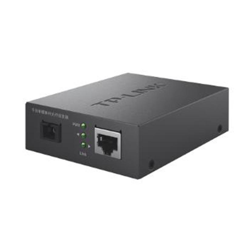 普联（TP-LINK）工业级千兆单模单纤光纤收发器 TL-FC311A-20工业级 20公里