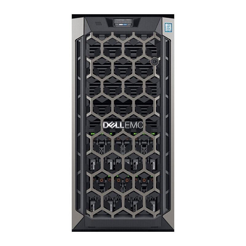 戴尔塔式服务器，T640 银牌4208/8GB/600GB SAS 10K 2.5*2/PERC H330+/495W/不含系统