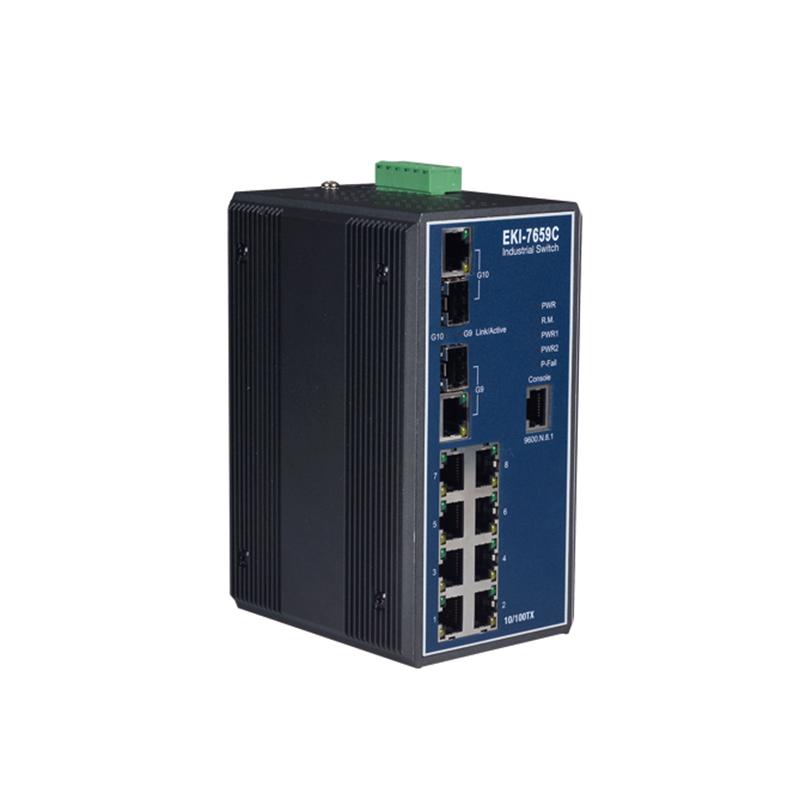 研华Advantech 交换机，EKI-7659C