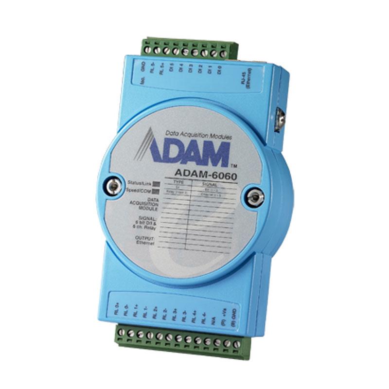 研华Advantech 智能型以太网IO模块，ADAM-6060-D