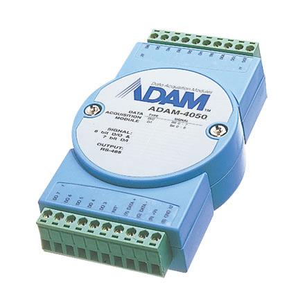 研华Advantech 分布式IO模块RS485，ADAM-4050-DE