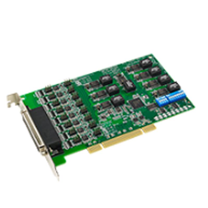 研华Advantech 8端口RS-232/422/485通用PCI串口卡，带隔离及浪涌保护，PCI-1622C-DE