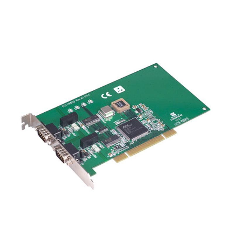 研华Advantech 2端口通用PCI总线CAN卡，带隔离保护，PCI-1680U-BE