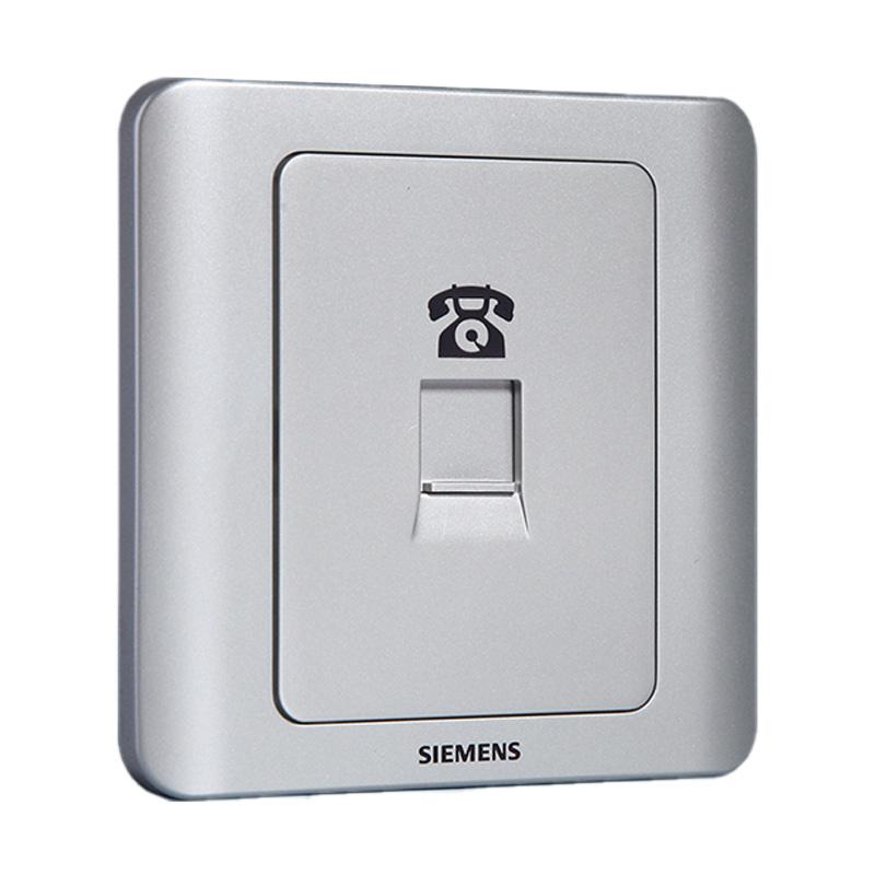 西门子siemens 一位电话插座rj11,5tg01201cc122