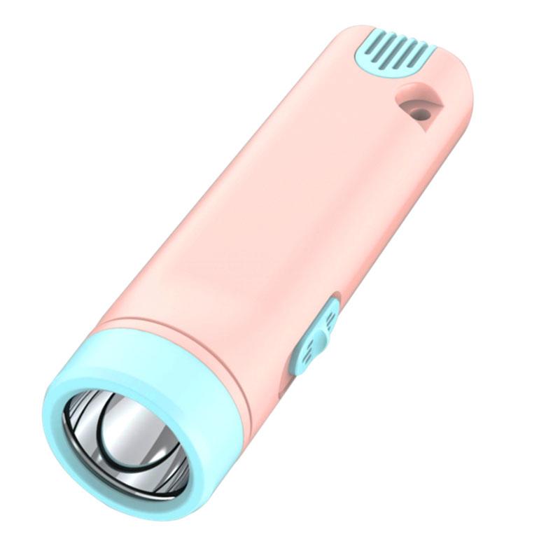 雅格 铝合金手电筒，YG-3849，1W，粉色，单位：个