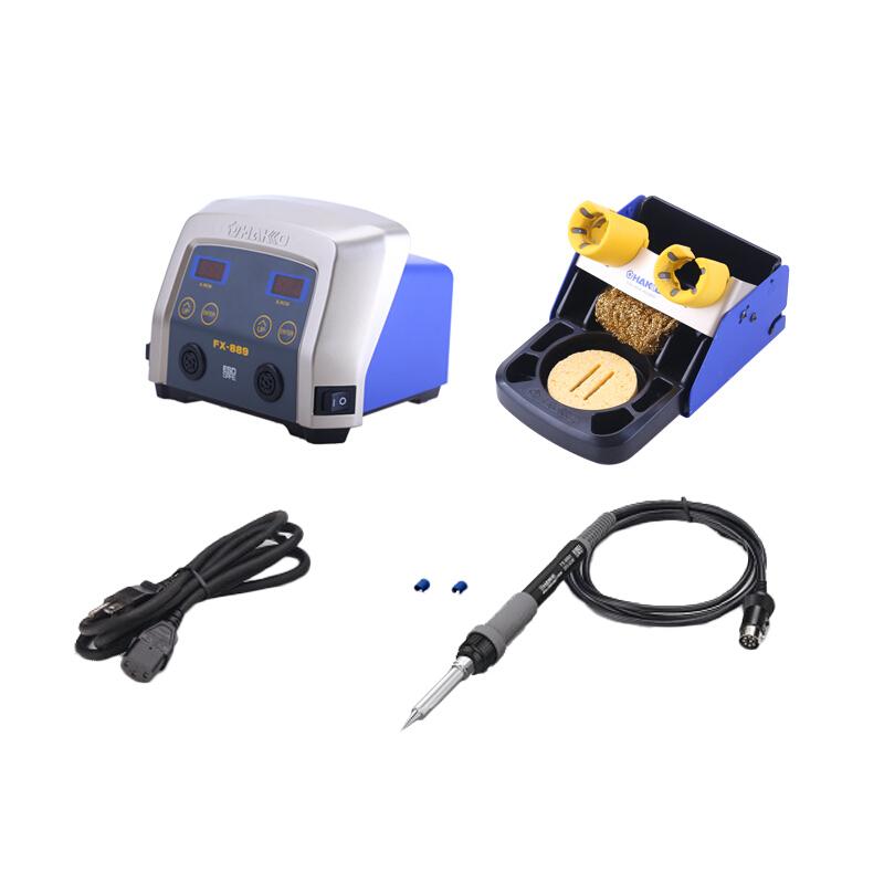 白光HAKKO 调温焊台，135W， FX-889,不含烙铁头,电焊台 电子焊台 大功率电烙铁 拆焊台维修焊枪