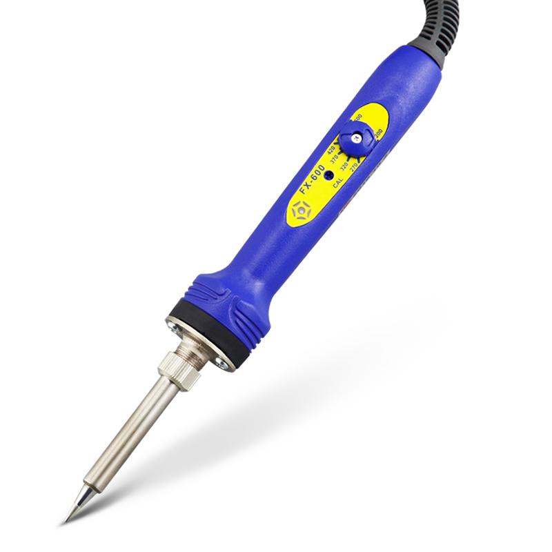 白光HAKKO 6挡可调温便携电烙铁，50W，FX600-08，三角插头，手持式电焊笔手持式电烙铁烙铁电焊笔