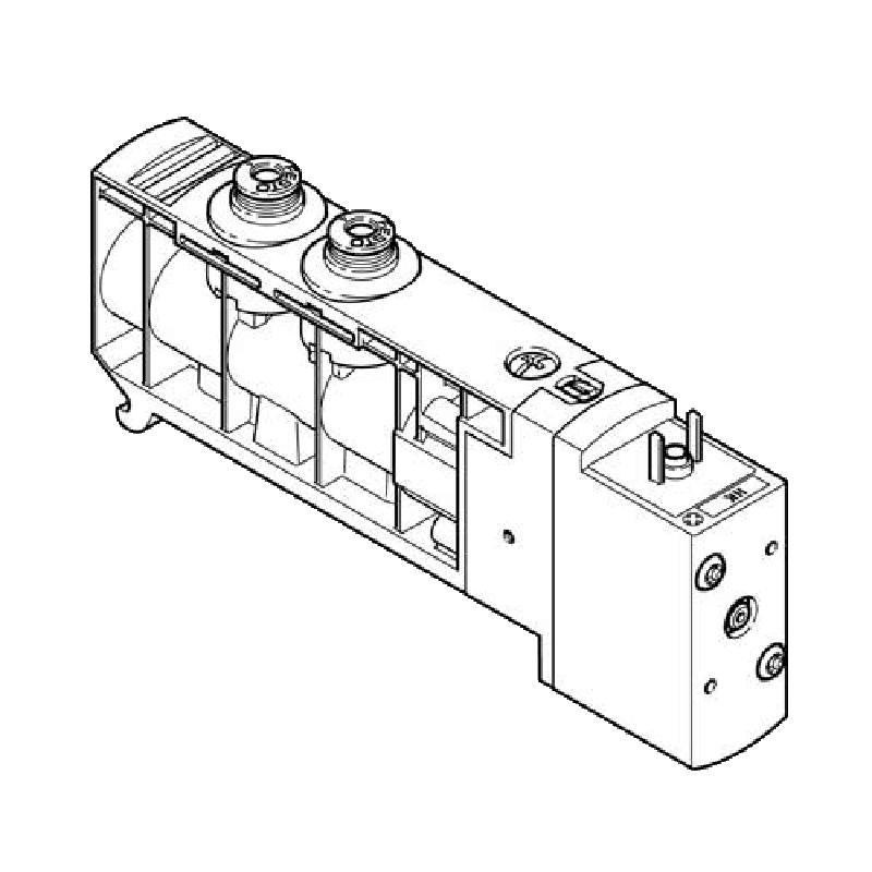 费斯托FESTO 电磁阀，VUVB-S-M42-AZD-Q6-1C1，537493