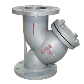 远大阀门/YUANDA VALVE 碳钢法兰Y型过滤器 GL41H-16C，DN100，6目