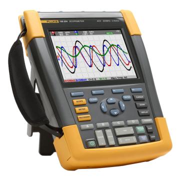 福禄克/FLUKE 彩色数字示波器，200MHz，4通道 DMM/外部输入，FLUKE-190-204/AU