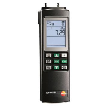 德图/Testo 差压测量仪，微差压 0~2.5hPa，testo 521-3，订货号：0560 5213