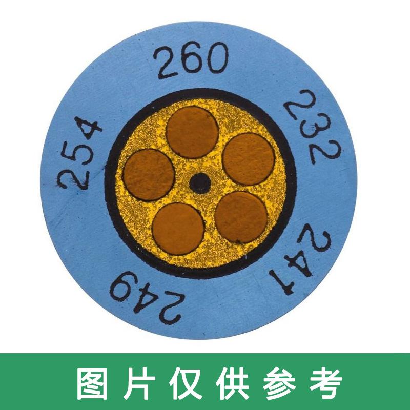 德图/Testo 迷你钟形温度贴，testoterm 116-138°C订货号 0646 0076（每包10片装）