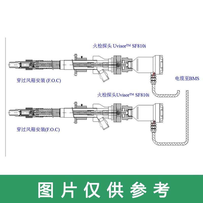 ABB SF810 火检刚性外套管，Sf810-T240p