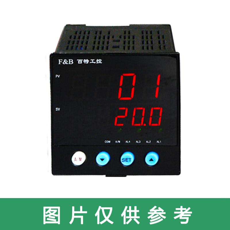 百特工控 智能数显表，FBB52U6000FP 2个报警，万能信号输入+4-20mA输出，96*96*11 220V供电