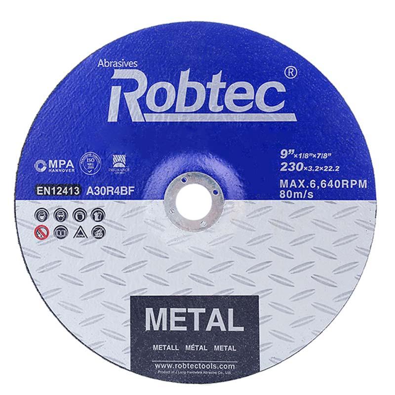 Robtec切割片 φ230*3*22mm T42 金属切割片 50片/箱