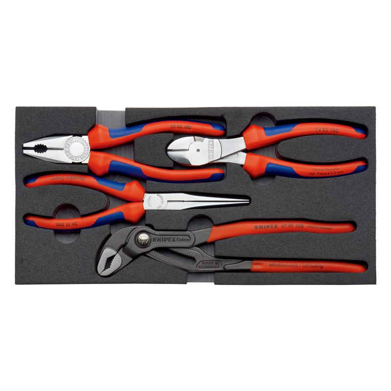 凯尼派克 Knipex 钳子组套 4件套 00 20 01 V01