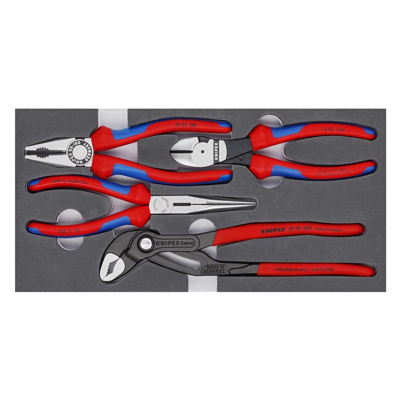 凯尼派克 Knipex 工具组套 基本款  4件套 00 20 01 V15