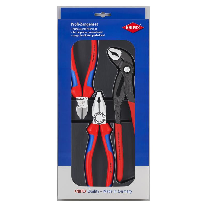 凯尼派克 Knipex 钳子组套 3件套 00 20 09 V01