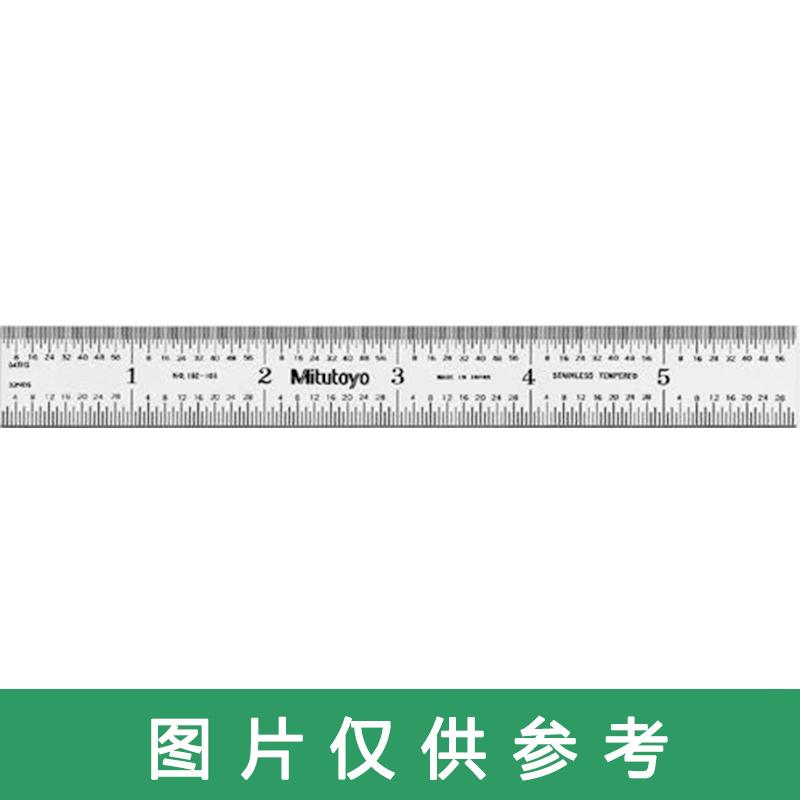 三丰钢直尺，300mm ，182-131，不含第三方检测