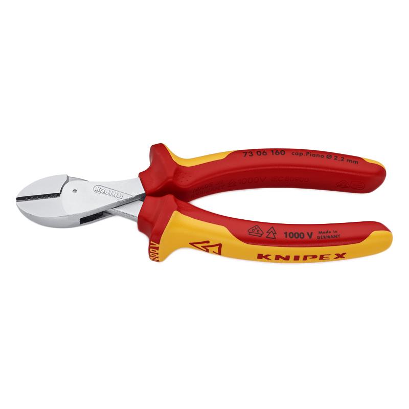 凯尼派克 Knipex X-Cut斜口钳，160mm，73 06 160