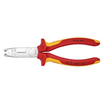 凯尼派克 Knipex 绝缘剥线钳(剪切、拆卸和剥线多功能）,1.5-2.5mm²,13 46 165