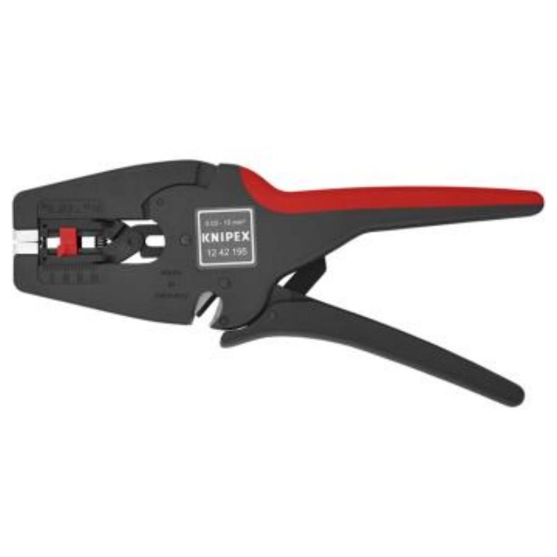 凯尼派克 Knipex 自调万能绝缘导线剥线钳，0.03-10.0mm²，12 42 195