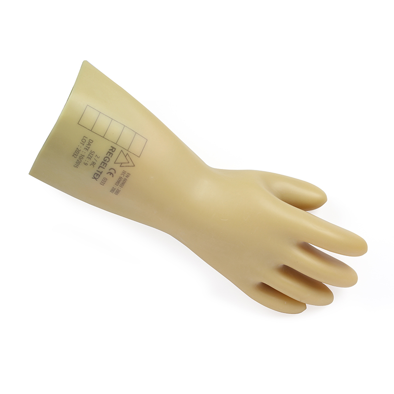 代尔塔GLE1 207002-9天然乳胶绝缘手套10KV