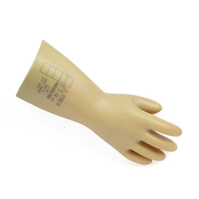 DELTAPLUS/代尔塔GLE2 207003-9天然乳胶绝缘手套20KV