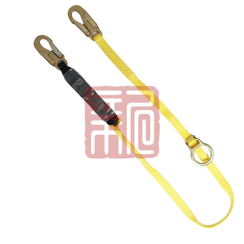 MSA/梅思安 9302002 沃克曼单腿反扣型吸震绳 两端均为19mm开口挂钩 - 梅思安