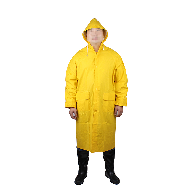 代尔塔407005 MA305经济连体雨衣 黄色