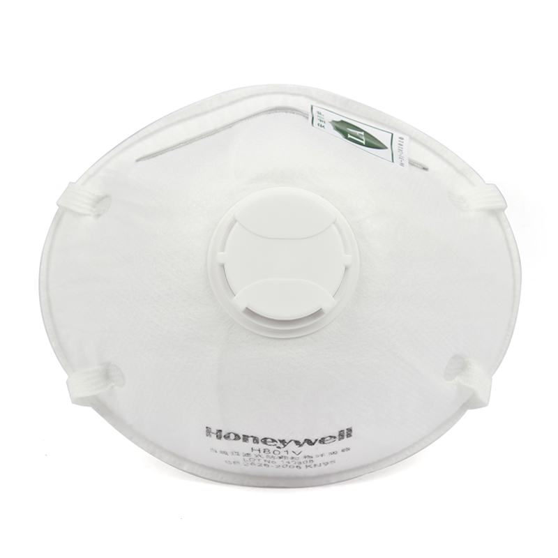 Honeywell霍尼韦尔 H1005585 H801V KN95 标准型头戴式带呼吸阀防尘口罩