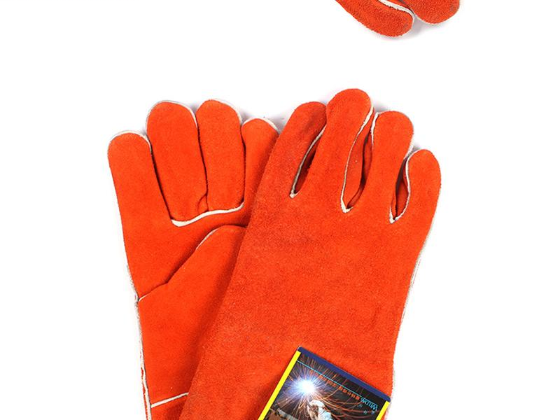 威特仕 10-0100-M锈橙色斜拇指款烧焊手套