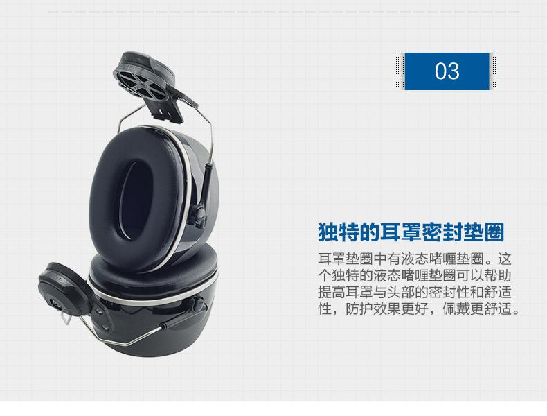 3M PELTOR X5P3 挂安全帽式耳罩（SNR36dB）
