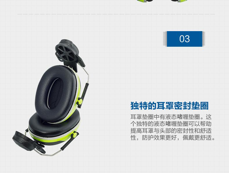 3M X4P3安全帽式耳罩（SNR32dB）