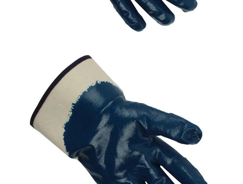 代尔塔201170 NI170安全袖口重型丁腈涂层手套