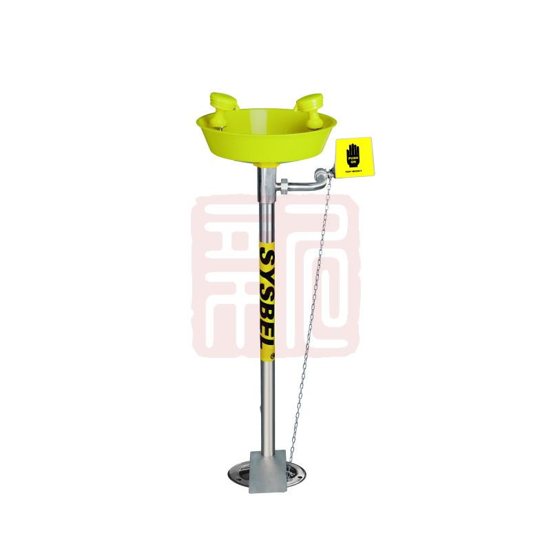 SYSBEL/西斯贝尔 WG7033FY立式洗眼器（塑料盆） - 西斯贝尔