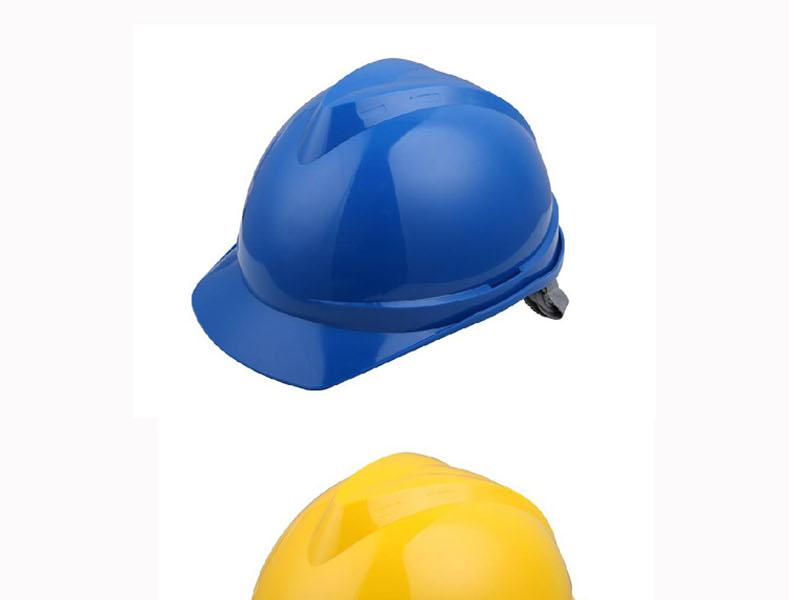 SATA/世达TF0101B 蓝色 V 顶 PE 标准型安全帽