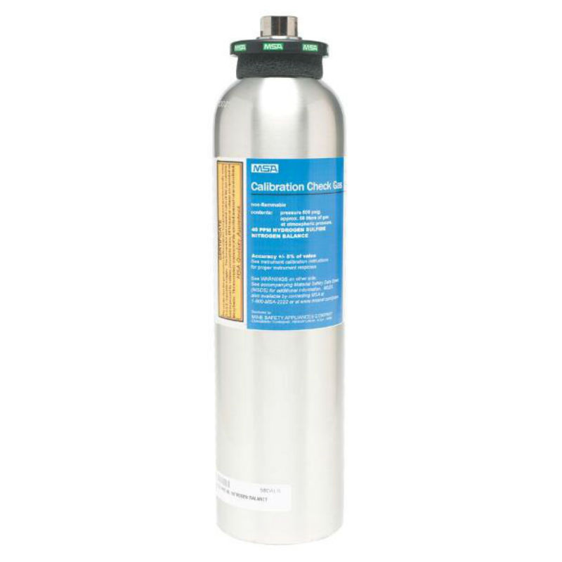 梅思安10058023 1.45%CH4/15%O2/300ppmCO/2.5%CO2标定气34L