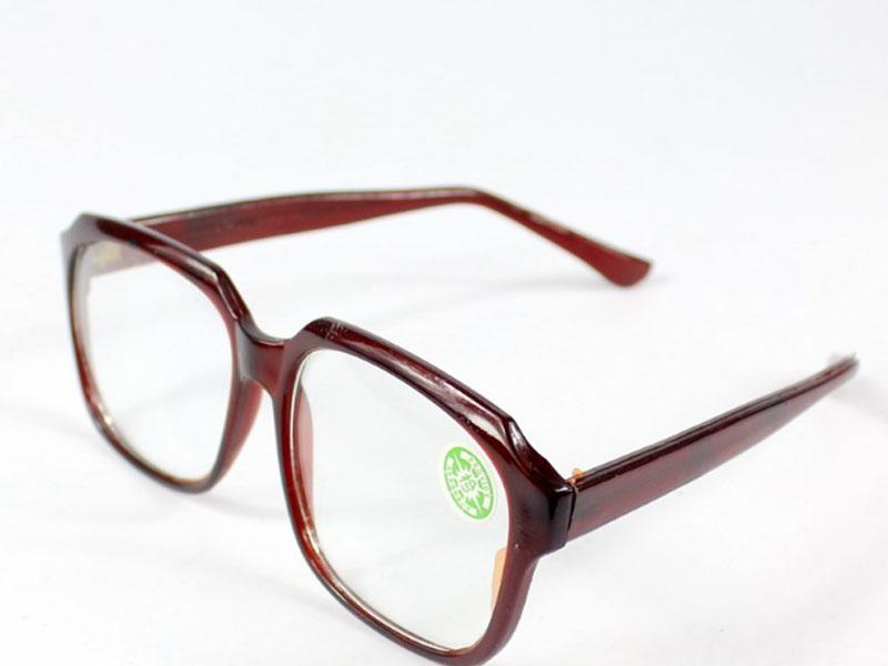 以勒9788-65黑架平光眼镜