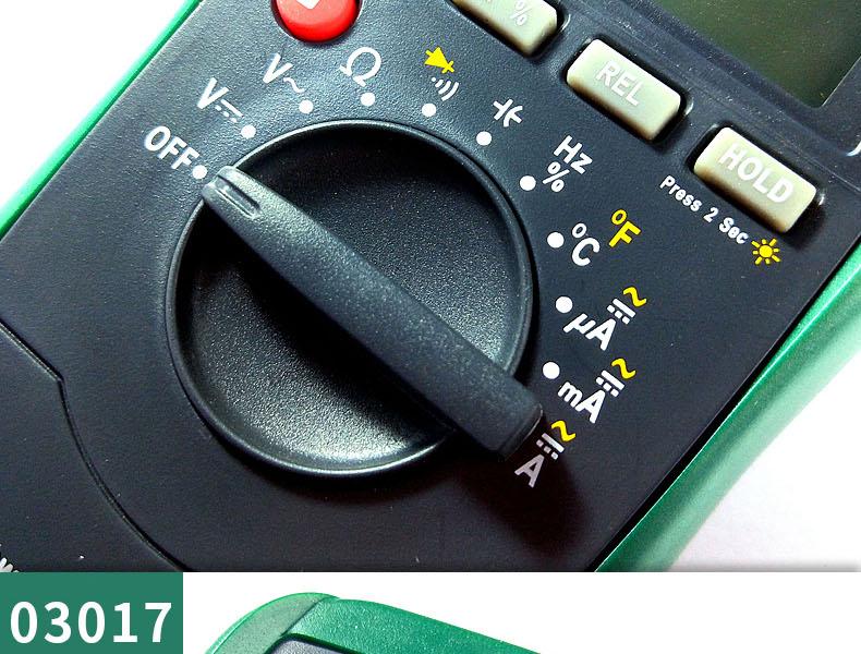 世达03017带温度测量数字万用表