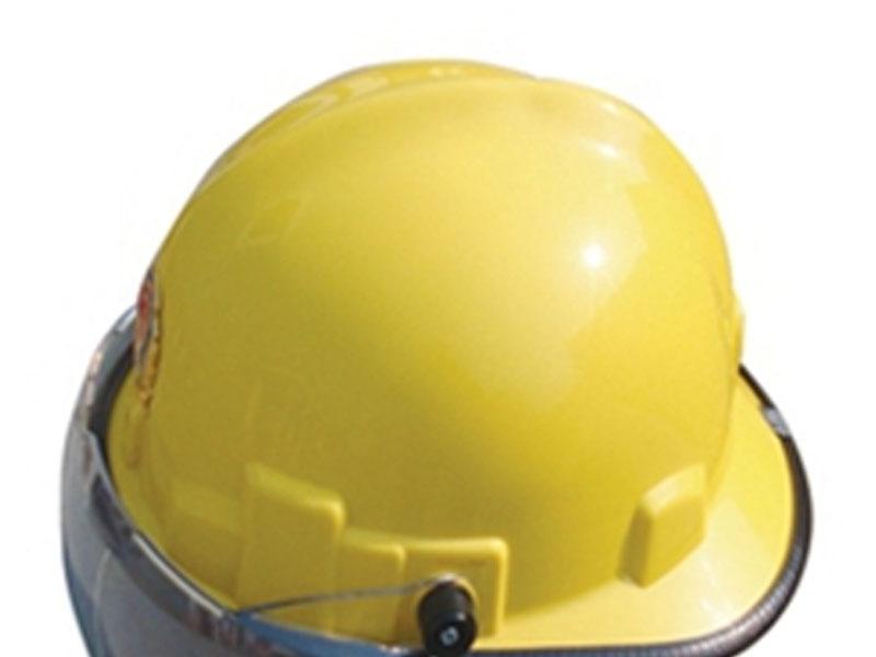 劳卫士XF-LWS-017消防头盔（带矿灯） 黄色