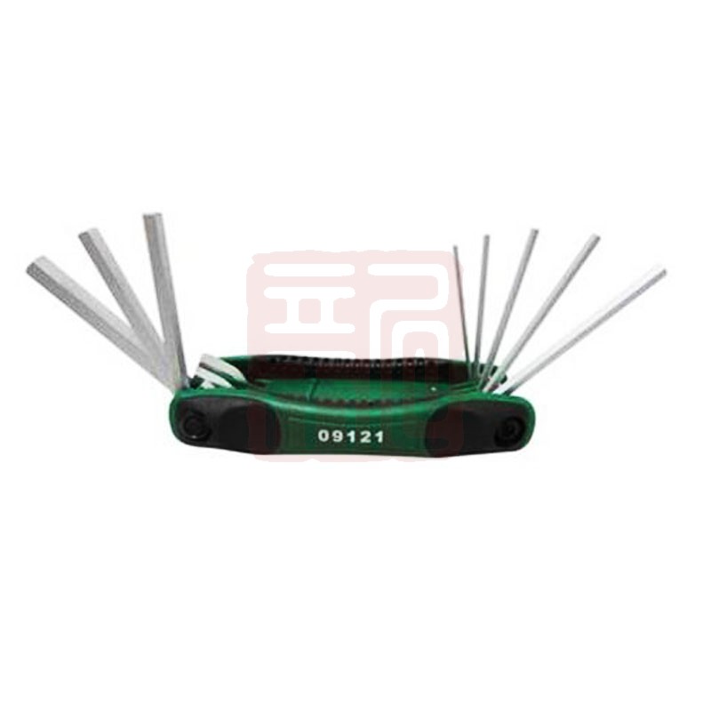 世达工具 09121 折叠式内六角扳手 - 世达