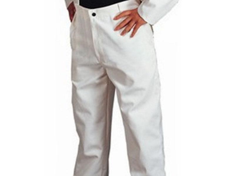 威特仕c33-9500白色帆布工作裤L